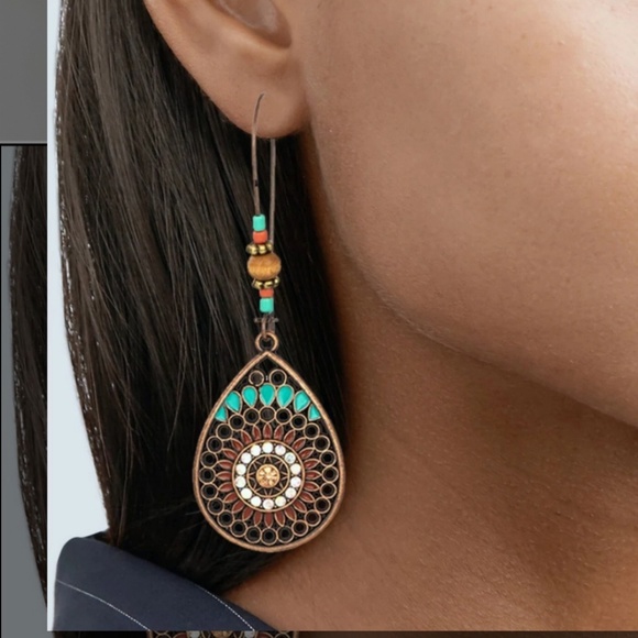 🏝LAST ONE!!! 🏖Knot front bikini set- turquoise - Picture 7 of 7